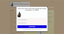 Desktop Screenshot of findyourgeocache.com